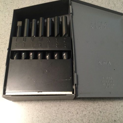 HUOT DRILL INDEX Complete with drills A to Z...Quality drill bits...NEW