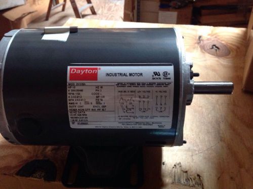 Dayton industrial motor 2n103ba 3ph 208-230/460v 60hz for sale