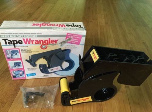 Tape Wrangler Heavy Duty Tape Dispenser Never Used Attachable To Wall