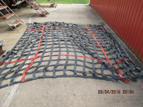 12&#039; x 12&#039; sling cargo net 4500lbs capacity air systems inc military surplus used for sale