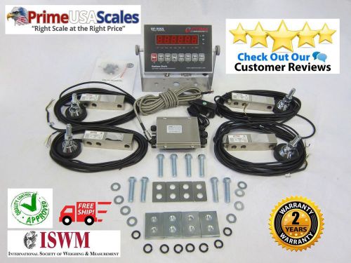 Load Cell Floor Scale Kit Platform Livestock Scale Truck Scale Kit 10,000 lb