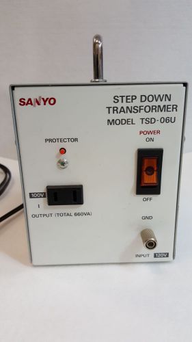 Sanyo step down transformer TSD-06U