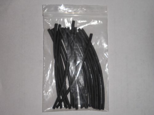1/8&#034; 3mm 2:1 heat shrink tubing wire wrap 25 x 4&#034; pcs. for sale