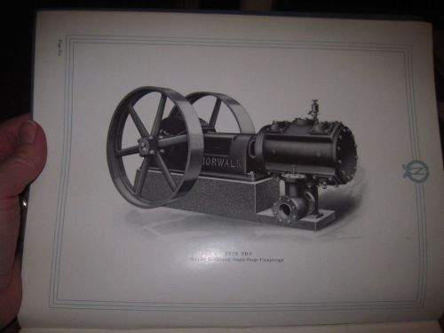 Vintage Norwalk Compressors Catalog Single &amp; Two Stage Air Compressors # 21