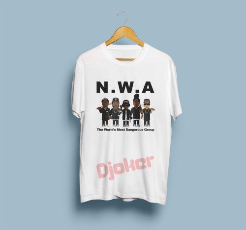 N.W.A. New T-Shirt Hip Hop Rap NWA Dr. Dre Eazy E DJ Yella MC Ren Size S - 5XL