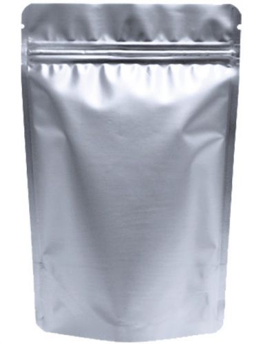 4oz. (110g) metallized stand-up zip pouches (500 count) for sale