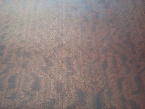 Koroseal Wood Veneer Figured Makore 36&#034;x120&#034; 10Mil Paper Backed Urethane Finish