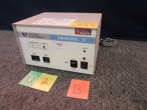 Unitek equipment unibond ii ub2 bonding bonder power supply welding used b for sale