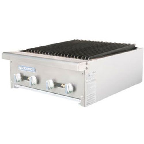 Turbo tarb-24 char-broiler, 24&#034; wide x 21&#034; front to back, countertop, radiant, g for sale