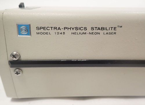 Spectra physics model 124 laser with power supply + manual fully functional for sale