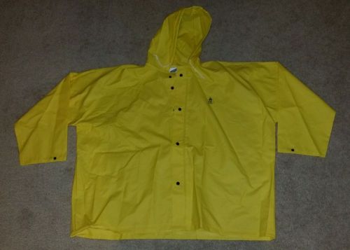 Lot of 2 / tingley / fire resistant hooded rain jackets / astm d6414 / size 4xl for sale