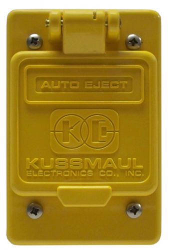 New Kussmaul Auto Eject Cover- Yellow/ Weatherproof