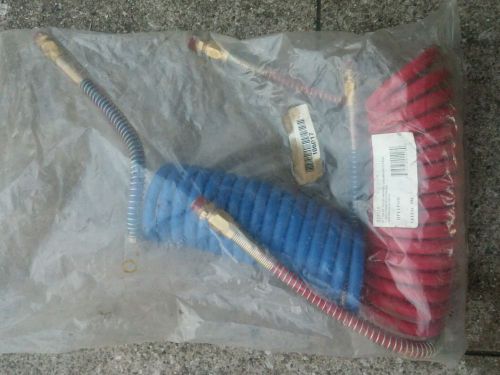 15&#034; coiled nylon air hose assemblies 12&#034; lead tubing for sale
