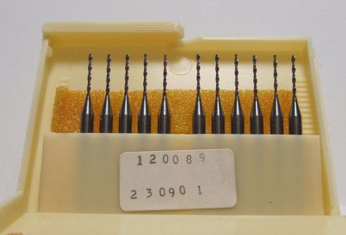 Mega Tool Co., PCB Solid Carbide Drills #65, Pkg of 11, USA, NOS