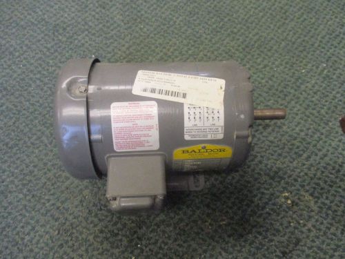 Baldor industrial motor m3541 .75hp 3450rpm 230/460v 2.6/1.3a new surplus for sale