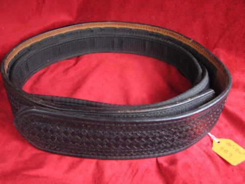 Don hume buckleless 30&#034; - 34&#034; duty belt 2-1/4&#034;  with velcro inner belt ab9 for sale