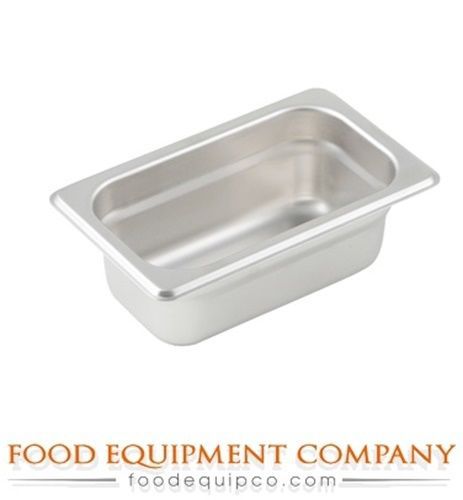 Winco SPJP-902 Steam Table Pan 1/9 size 2.5&#034; deep - Case of 72