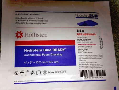 Hydrofera Blue Ready Foam Wound Dressing: 4&#034; x 5&#034; - Each &#034;ONE DRESSING&#034;