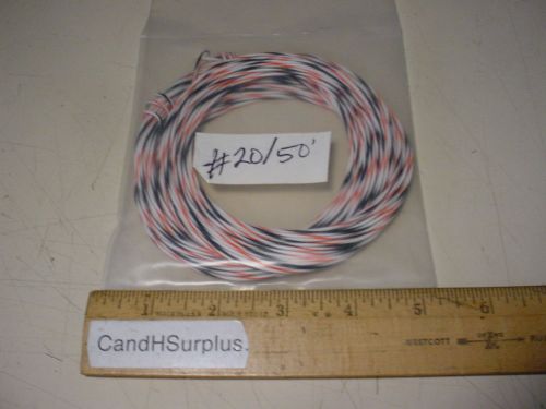 20 AWG teflon wire 50 feet 19 strand