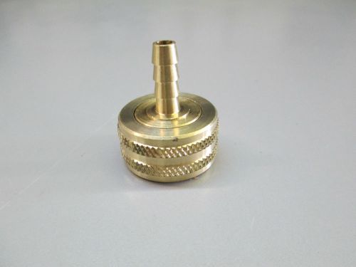 GARDEN HOSE X 1/4 BARB, BRASS, FGH x 1/4 BARBED ADAPTER