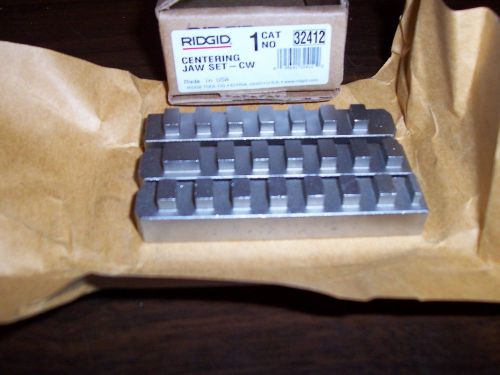 #32412 RIDGID CENTERING JAW SET FOR 1224 THREADER ***NEW***