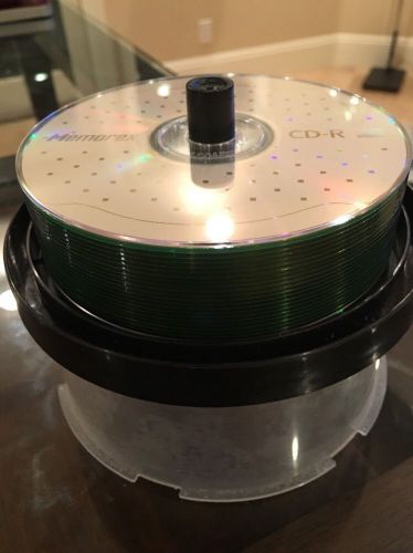 (24) Memorex CD-R BLANK CD UNWRITTEN UNUSED BLACK CD Lot Of 24