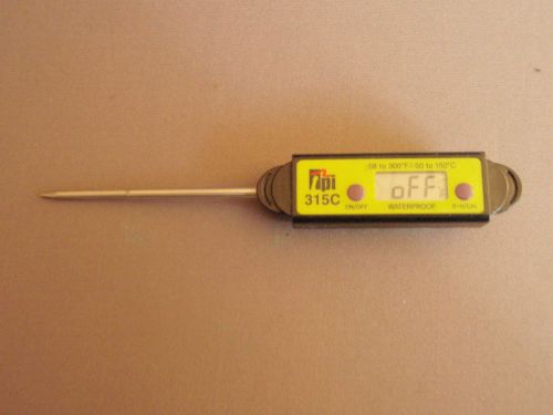 TPI 315C Pocket Digital Thermometer Waterproof -58 to 300 f.