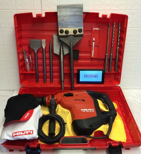 HILTI TE 70 ATC-AVR W/ TABLET, STRONG HAMMERDRILL  ,  NEW 2015 , FAST SHIP