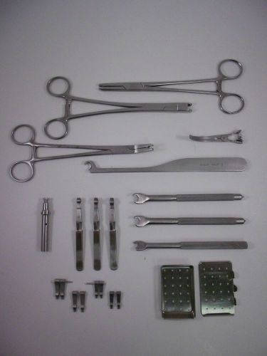 Zimmer harrintong rod instruments set /orthopedic for sale