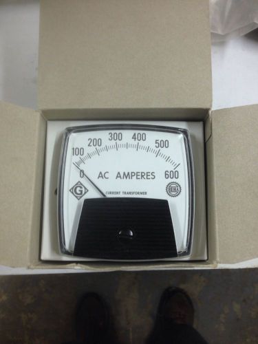 Process Measurement Ampmeter 250340LSSJ Range: 0-600A Used