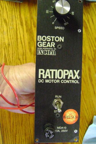RATIOPAX DC MOTOR CONTROLLER