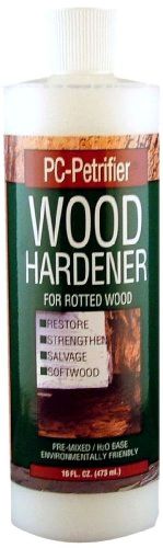 PC Products PC-Petrifier Water-Based Wood Hardener, 16 oz Bottle, Milky White