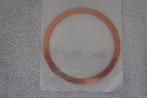 (NEW)  (12) VACUUM FITTING COPPER GASKET FOR 6&#034; CF CONFLAT FLANGES