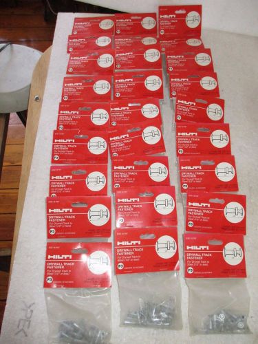 (540) NIP HILTI F3, ESD 16 P8T, 5/8&#034;, Drywall Track Fastener, 27 packs of 20