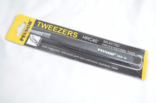 Esd-11 tweezers for electronic work vetus selected professional tools hrc40° new for sale