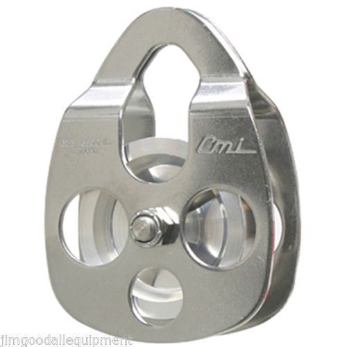 Arborist Pulley w/ Stainless Steel Side Plates,Strength 8,500 lbs