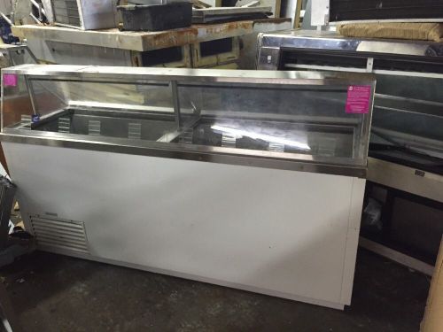 Kelvinator 87&#034; ice cream dipping cabinet used for sale