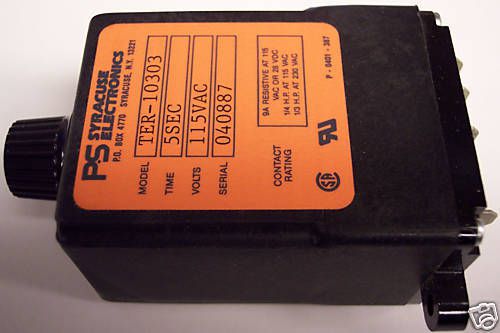 PS Syracuse Electronics Timer, TER-10303