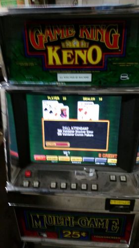 IGT GAME KING KENO SLOT MACHINE  MULTIGAME SLOT MACHINE &#034;TOUCH-SCREEN&#034;