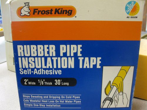 Frost King Rubber Pipe Insulation Tape Self Adhesive NEW FREE SHIPPING Box A-21