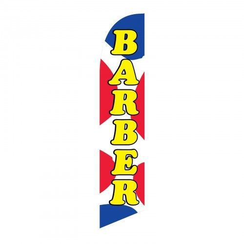 Barber Windless Flag Full Sleeve Feather Banner 15&#039; Kit made in USA