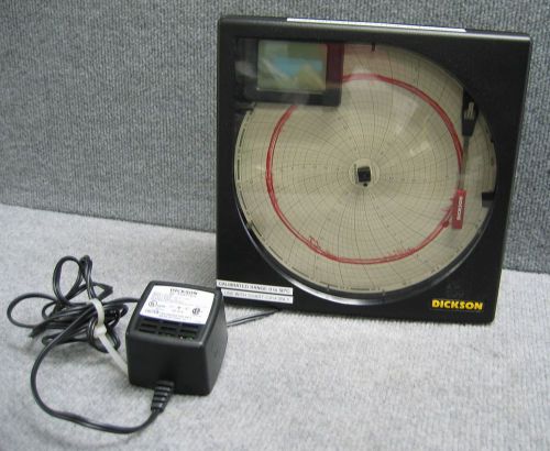 Dickson kt803 temperature chart recorder 8&#034; sn 10155022 for sale