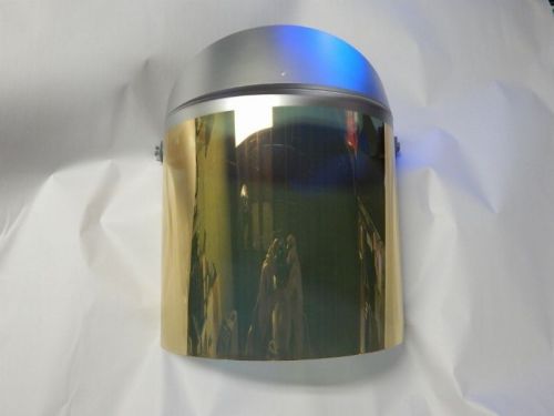 NEW! Heat Reflective Face Shield - Hard Hat Mount - Oberon FF-025 OB-S