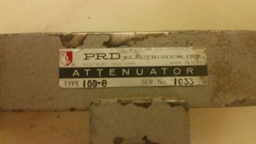 PRD 159-B WR90 Variable Attenuator, 0-40 dB, calibrated scale