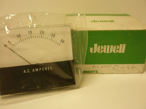 Jewell AC Panel Meter  0-30 AC Amps