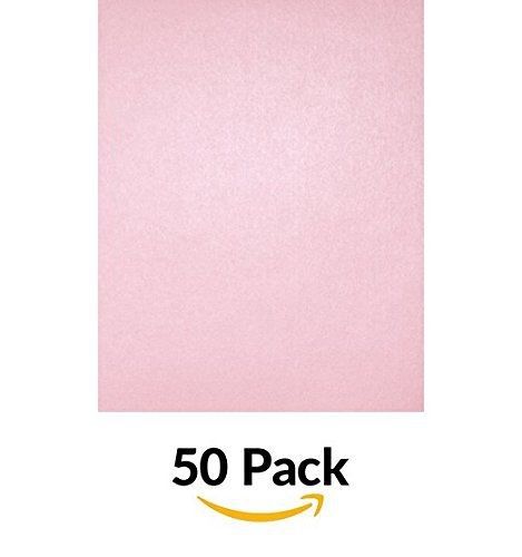 8 1/2 x 11 Paper - Rose Quartz Metallic (50 Qty.)