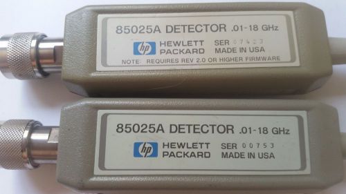 Hp 85025a detector, 10 mhz to 18 ghz for sale