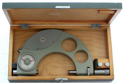 Vintage Carl Zeiss Jena Indicating Micrometer - 75-100mm - DDR