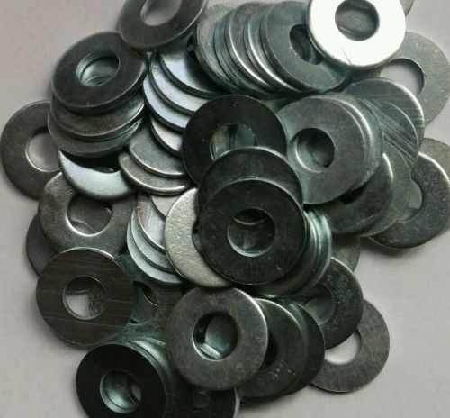 5/16 uss flat washers steel zinc plated,(200)  3/8&#034;id x 7/8&#034;od for sale