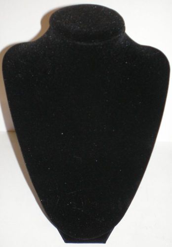 Darice Black Velvet Necklace Jewelry 3D 9&#034; Stand Display